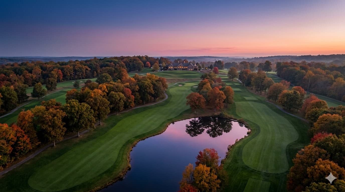 Panther Valley at golden hour